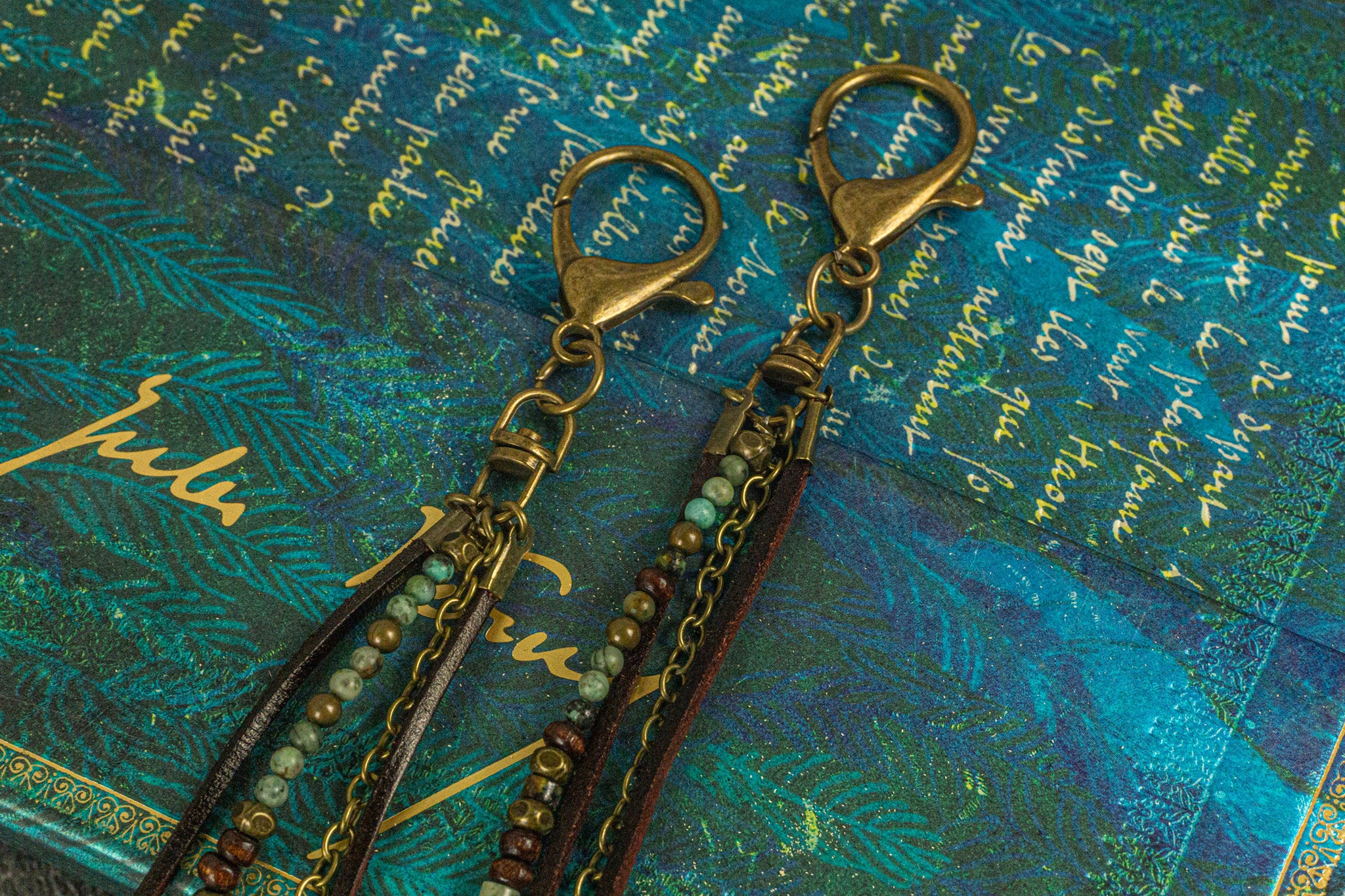 brass lobster closure for pants keychain- wander jewellery