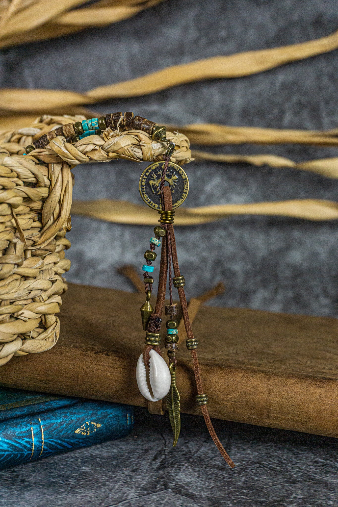 multi charm pendant necklace- wander jewellery