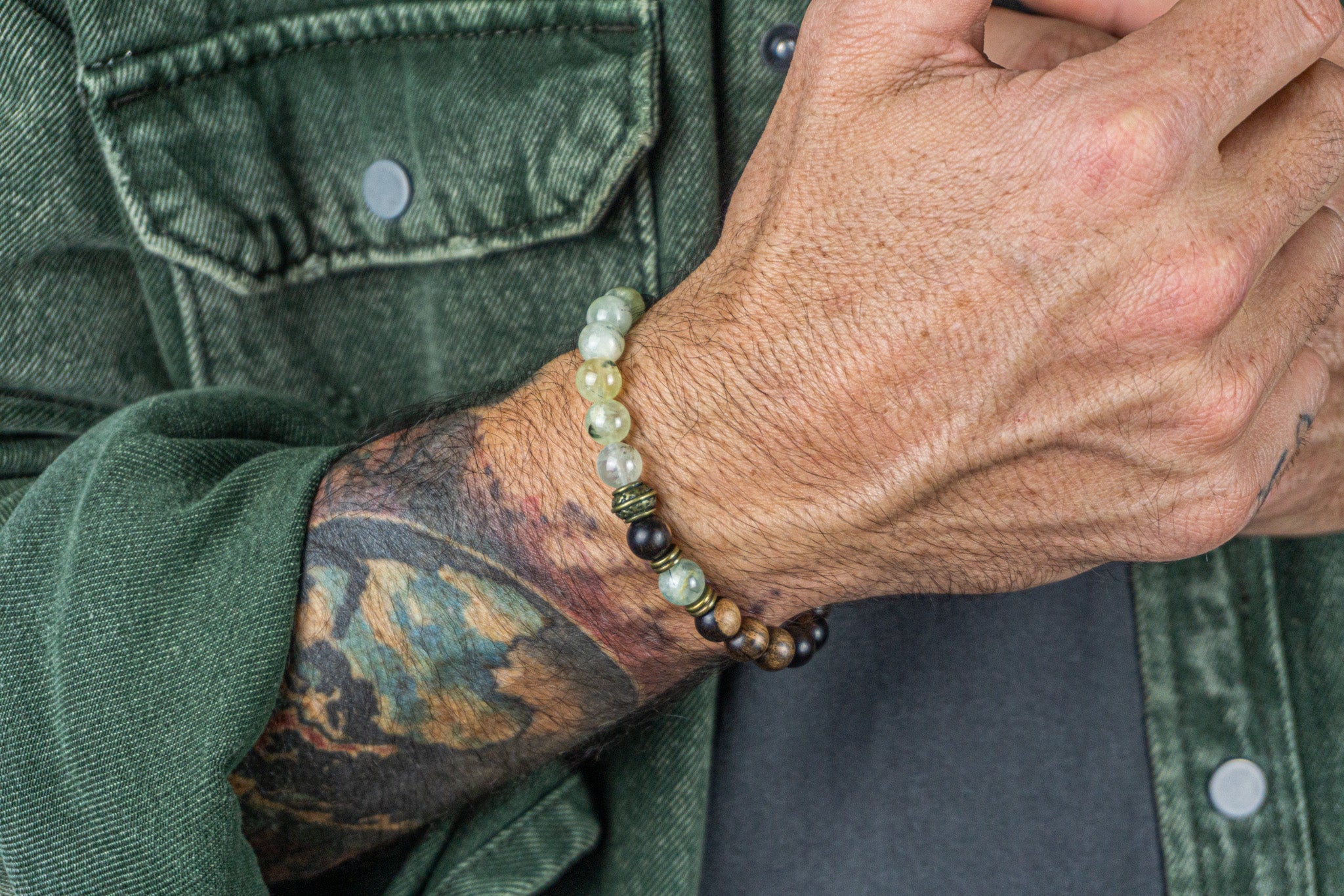 Mens rustic bracelet for everyday use
