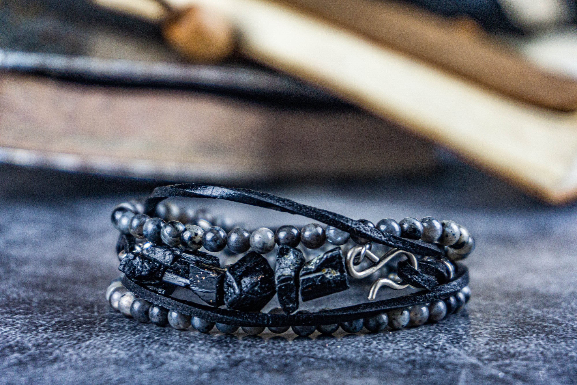 Rockstar wrap bracelet for men