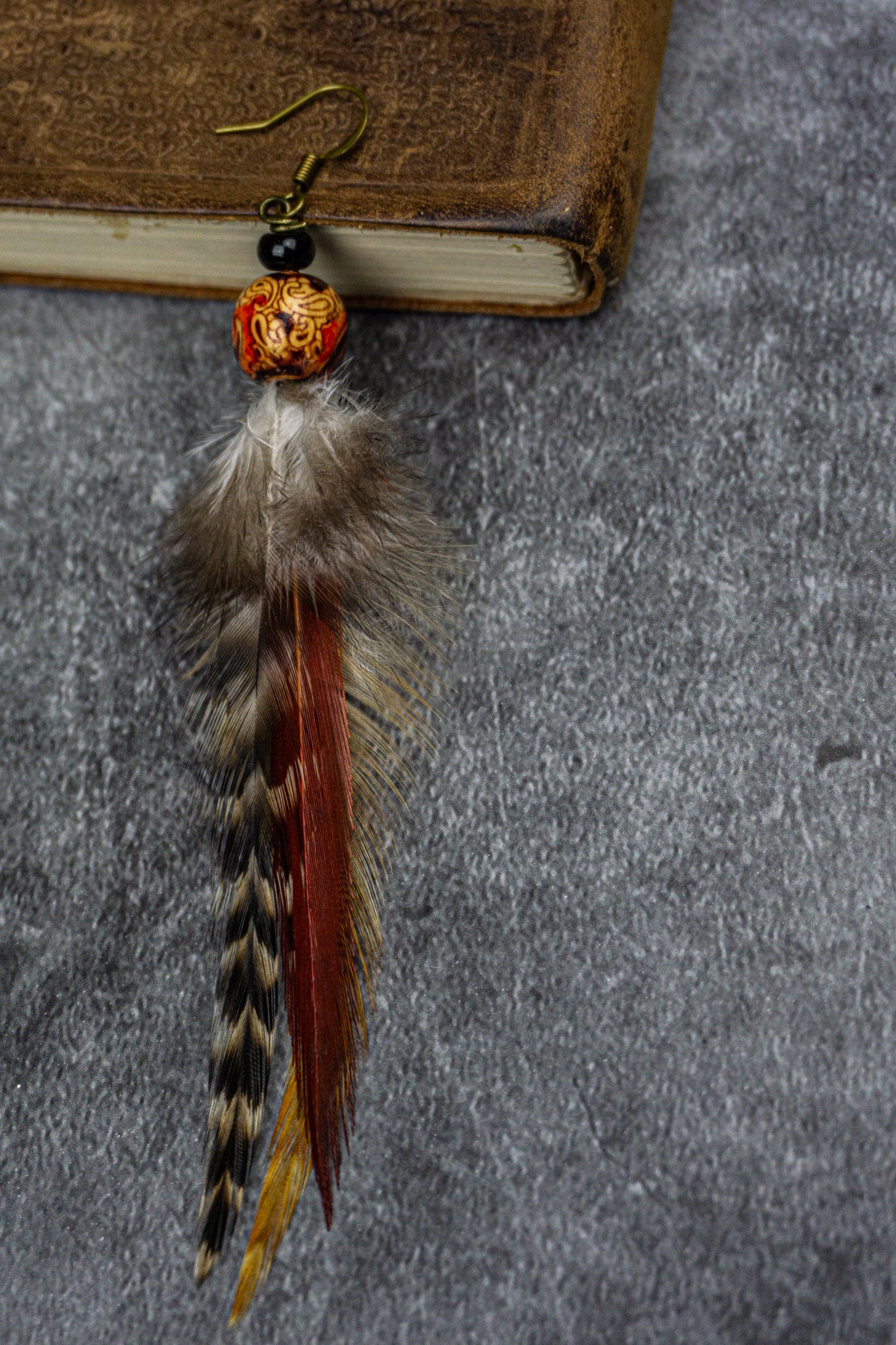 long-colorful-bohemian-feather-earring