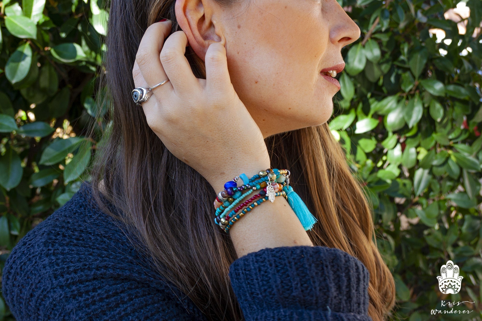 Layered Bohemian colorful Bracele for women- wander jewellery