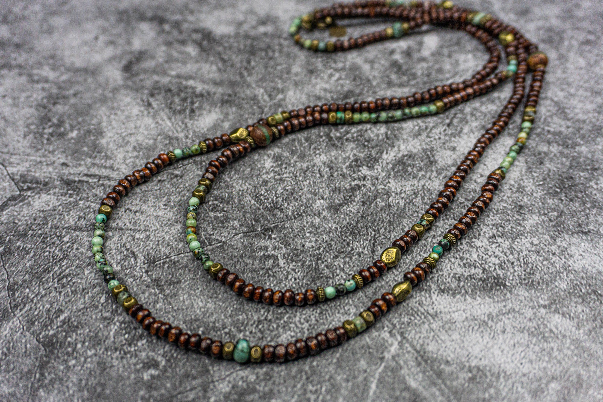 Wood Torque & African Metal Necklace – Bead Goes On